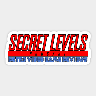 Secret Levels Podcast Retro Vide Game Reviews Sticker